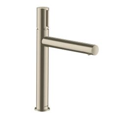 Umývadlová batéria Hansgrohe Axor Uno s neuzatvárateľným vtokom kartáčovaný nikel 45013820