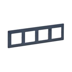 Legrand 754094 - Rámik pre spínače VALENA LIFE 4P azurová