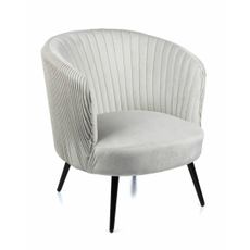 DekorStyle Kreslo Brakumi Grey Black
