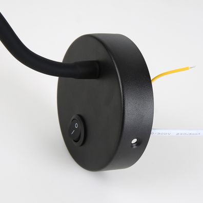 Brilagi - LED Flexibilná nástenná lampa MAYA LED/3W/230V 4000K čierna