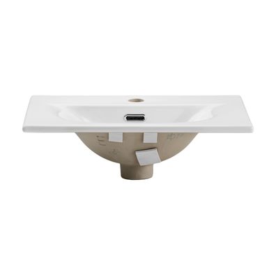COMAD SKY 3 50CM DP (E-8099-3-50) - Zapustené umývadlo SKY 51x40 cm matná biela