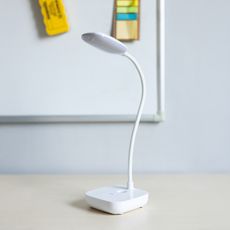 Zuma Line 1961-WH-LED Nabíjacia stolná lampa LED/7W/1200 mAh 3000/4500/6000K biela