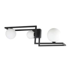 Ideal Lux - LED Prisadený luster ANGOLO 3xG9/3W/230V čierna