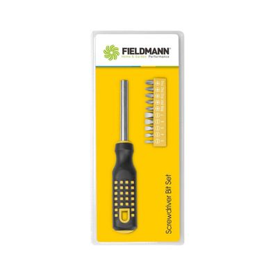 Fieldmann - Skrutkovač + bity 11 ks