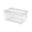 Úložný box TEX BOX 48 l priehľadný