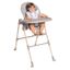 Chicco - Detská jedálenská stolička Polly Essential - šedá/hnedá