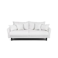 Biela rozkladacia pohovka 215 cm Bjork – Bonami Selection