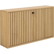 Výklopná skrinka na topánky v dekore duba v prírodnej farbe 72x43x17 cm Albany – Actona