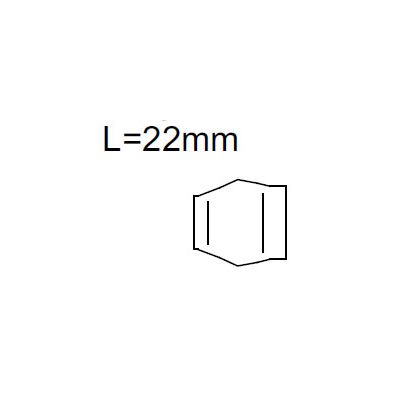 Keramická tryska č. 4 6,4x22 mm (42,0300,0816)