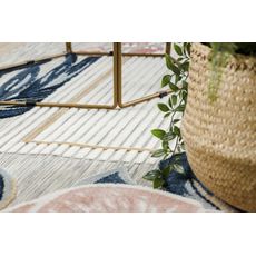 Dywany Łuszczów , Kusový koberec Botanic 65240 Flamingo grey – na von aj na doma, 117x170, viacfarebná, chodba / predsieň