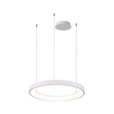Azzardo AZ5018 -LED Stmievateľný luster na lanku AGNES LED/48W/230V pr. 58 cm biela