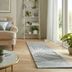 Flair Rugs koberce Behúň Solace Lino Leaf Grey - 60x230 cm