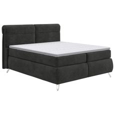 Welnova BOXSPRINGOVÁ POSTEĽ, 180/200 cm, antracitová