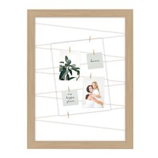 Rámček na stenu v prírodnej farbe 40x50 cm Beech – knor