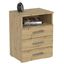 Carryhome NOČNÝ STOLÍK, dub artisan, 45/62/35 cm