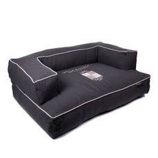 Luxusná pohovka pre psa Lex & Max Classic 115 x 75 x 35 cm | šedá
