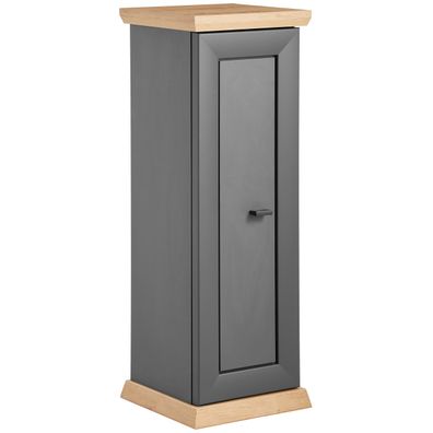 Hom`in STOJAN NA KVETY, antracitová, dub artisan
