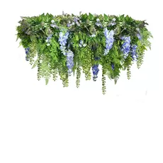 Ceiling ring Wisteria Blue S