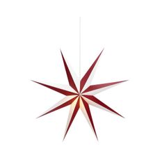 Markslöjd 704523 - Vianočná dekorácia ALVA 1xE14/25W/230V červená/biela 75 cm