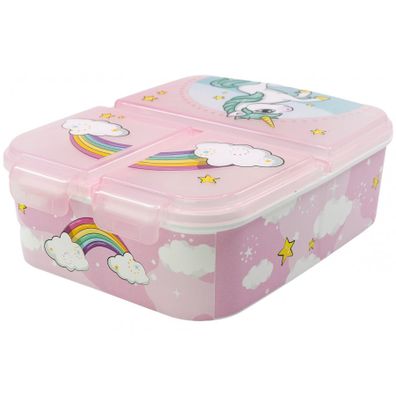 Multibox na desiatu Unicorn s 3 priehradkami