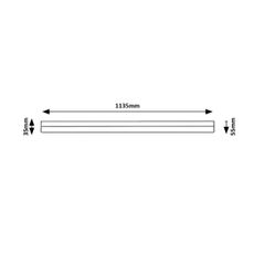 Rabalux 78051 - LED Podlinkové svietidlo BAND LED/24W/230V 4000K čierna