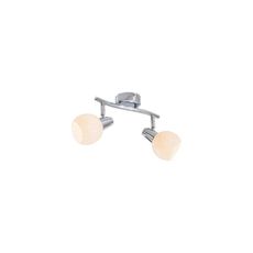 LED Bodové svietidlo DOXY 2xE14/4W/230V lesklý chróm