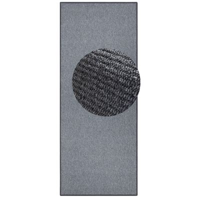 BT Carpet , Kusový koberec Bouclé 104433 Grey, 80x300, šedá, chodba / predsieň