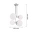 Argon 1646 - Luster na tyči ASPEN 4xE27/15W/230V lesklý chróm