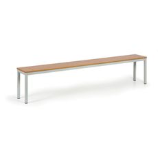 Šatníková lavica, sedák - lamino, dĺžka 2000 mm, buk