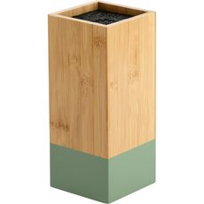 Kesper 58031 Bambusový stojan na nože 10 x 10 x 23cm, zelená