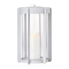 Svetlosivý LED lampáš na USB (výška 35 cm) Firefly – Zone