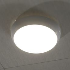 LED Núdzové stropné svietidlo so senzorom LED/20W/230V IP65 3000/4000/6500K