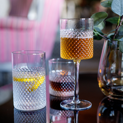 Poháre na víno, set 6 ks, 410 ml, číra, AVEIRO TYP 2