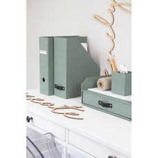 Kartónový organizér pre dokumenty Estelle Canvas Paper Laminate – Bigso