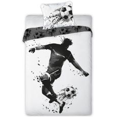 Bavlnené posteľné obliečky Futbalista - 100% bavlna - 140 x 200 cm + 70 x 90 cm