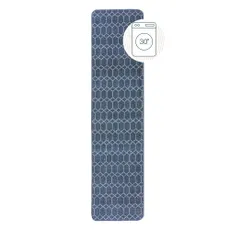 Tmavomodrý umývateľný behúň 57x230 cm Argyll – Flair Rugs
