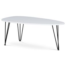 Odkladací stolík 120 x 67 cm, biela