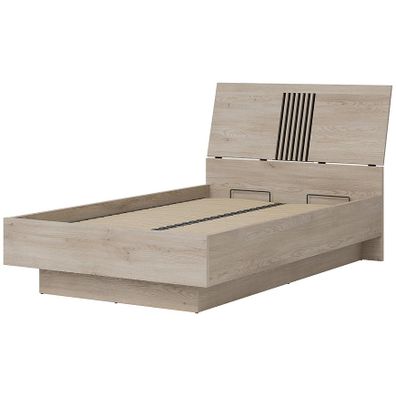 Posteľ 120 Z Sip Mati Mi18/120 Dub Crem/čierna