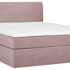 Carryhome BOXSPRINGOVÁ POSTEĽ, 160/200 cm, textil, ružová