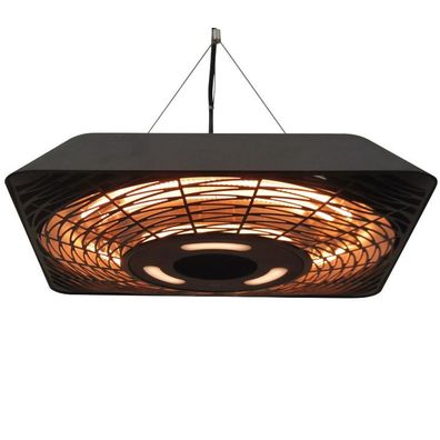 Závesné vykurovacie teleso s diaľkovým ovládaním a osvetlením LED | 2000W