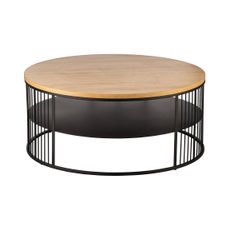 Eglo 424049 - Konferenčný stolík TOZAWA 36x80 cm hnedá/čierna