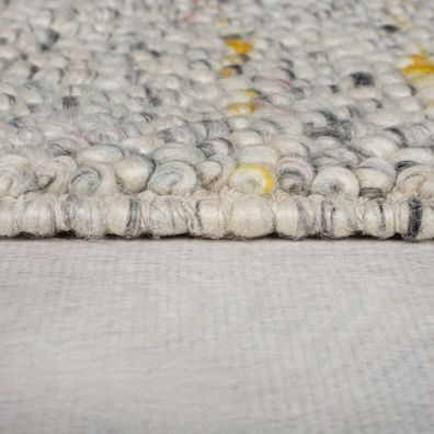 Flair Rugs , Ručne tkaný kusový koberec Minerals Black/White, 120x170, biela, chodba / predsieň