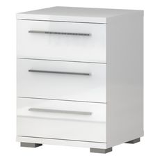 Nočný stolík PIANO NS3/PN-70/KA/70 crystal white