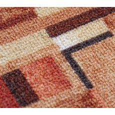 Associated Weavers , Protišmykový behúň na mieru Bombay 84, šíre 80 cm, oranžová, chodba / predsieň