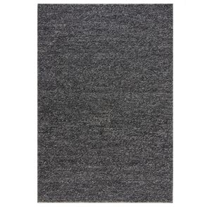 Flair Rugs koberce Ručne tkaný kusový koberec Minerals Dark Grey - 160x230 cm