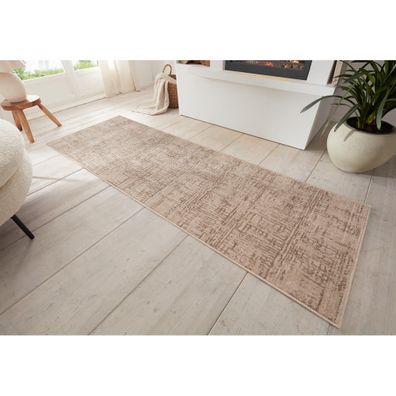 Hnedý/béžový behúň 80x200 cm Terrain – Hanse Home