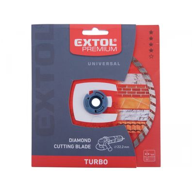 Kotúč diamantový rezný turbo, 180x22,2mm, suché i mokré rezání