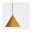 Hnedé závesné svietidlo s kovovým tienidlom ø 32 cm Dunca – Candellux Lighting