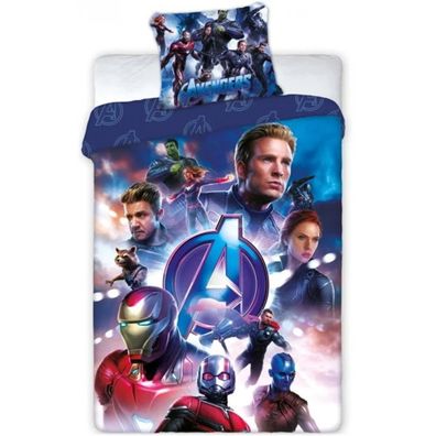Bavlnené posteľné obliečky Avengers - 100% bavlna - 70 x 90 cm + 140 x 200 cm