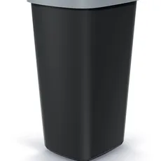Prosperplast Odpadkový koš COMPACTO DROPIN černý/světle šedý, varianta 45 l